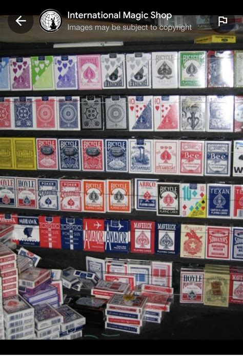 poker card store.